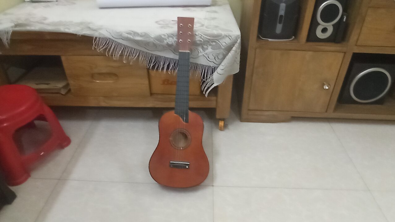 Brown Guitar